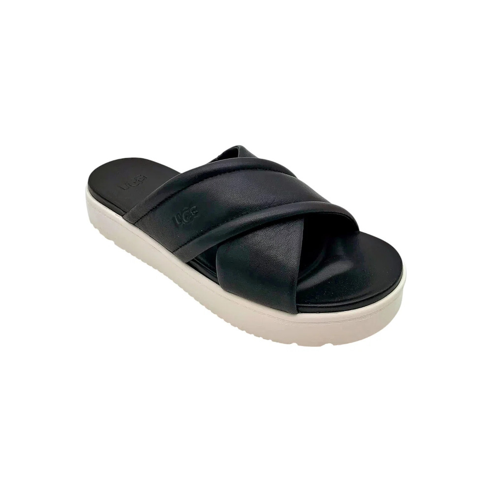 UGG Women's Zayne Crossband Sandal Black - Medium